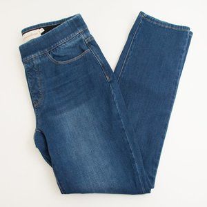 Soft Surroundings The Ultimate Denim Pull On Relaxed Straight Jeans